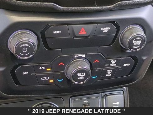 Used 2019 Jeep Renegade Latitude w/ Popular Equipment Group AWD/4WD image 25