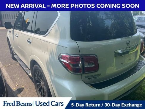 Certified 2019 Nissan Armada Platinum w/ Captain's Chairs Package AWD/4WD image 4