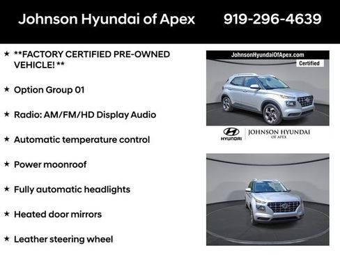 Certified 2026 Hyundai Venue SEL FWD image 6
