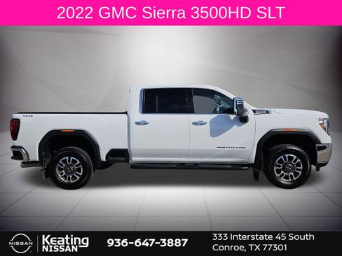 Used 2022 GMC Sierra 3500 SLT w/ Gooseneck/5TH Wheel Package image 2