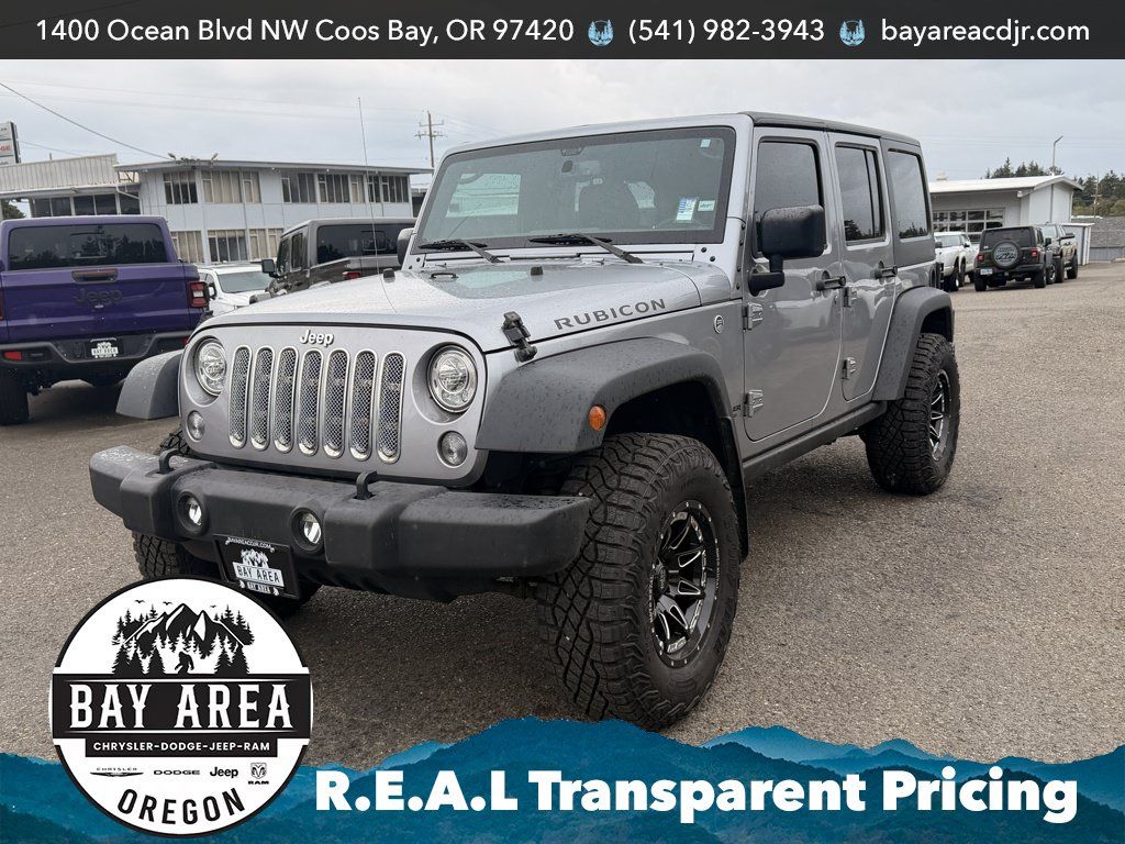 Used 2017 Jeep Wrangler Unlimited Rubicon w/ Connectivity Group AWD/4WD image 1