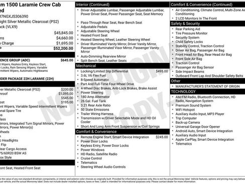 Used 2018 RAM 1500 Laramie w/ Convenience Group image 7