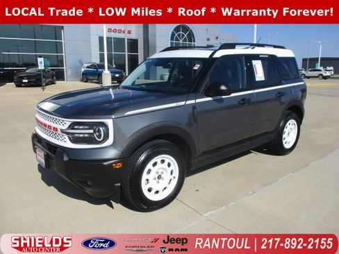 Used 2025 Ford Bronco Sport Heritage w/ Convenience Package AWD/4WD image 1