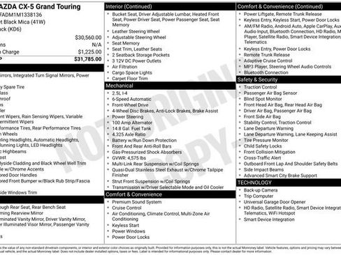 Used 2021 MAZDA CX-5 Grand Touring image 5
