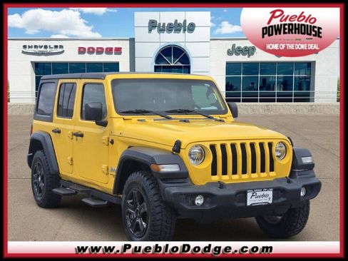 Used 2019 Jeep Wrangler Unlimited Sport S AWD/4WD image 1