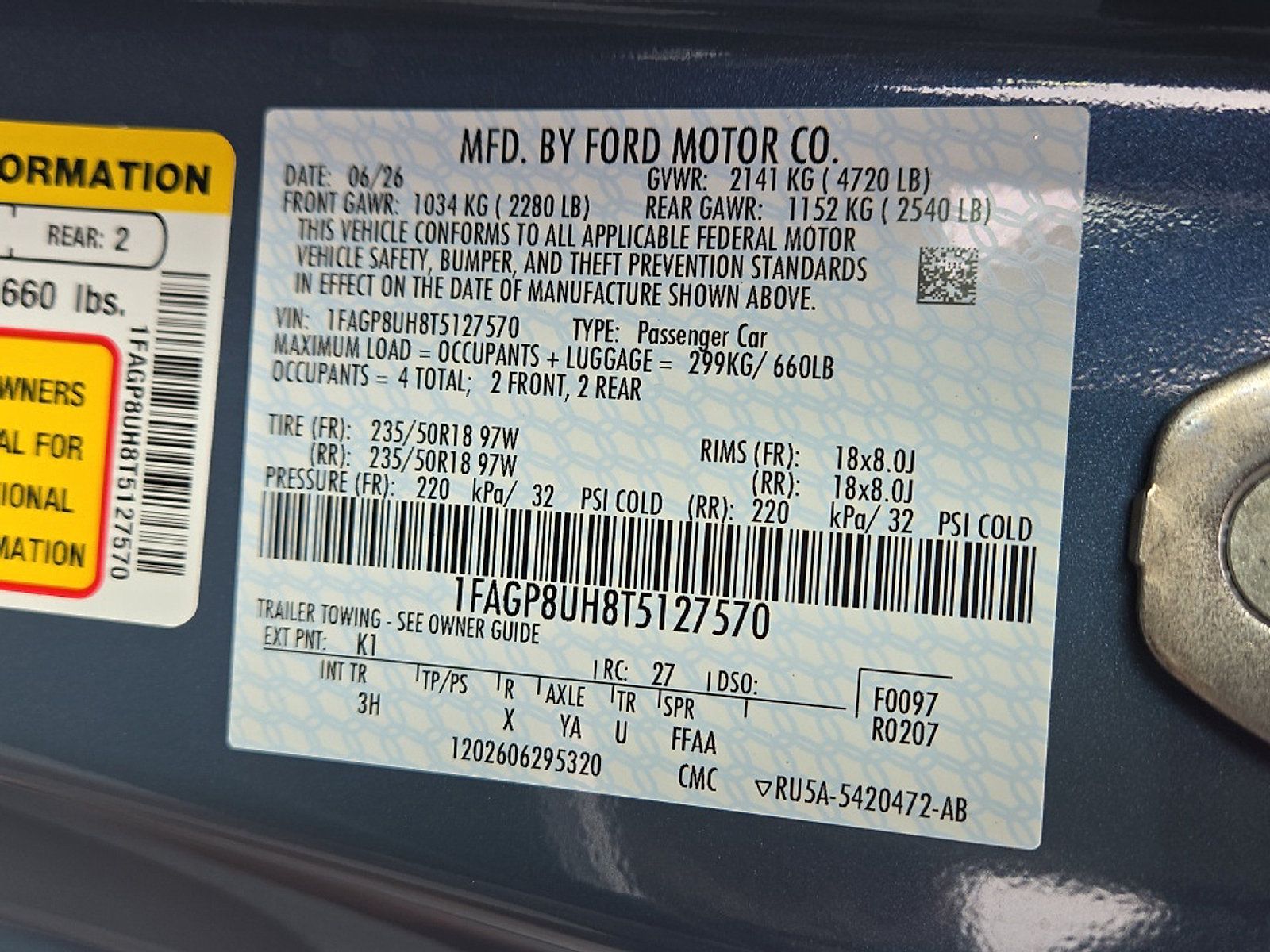 Used 2026 Ford Mustang Premium RWD image 24