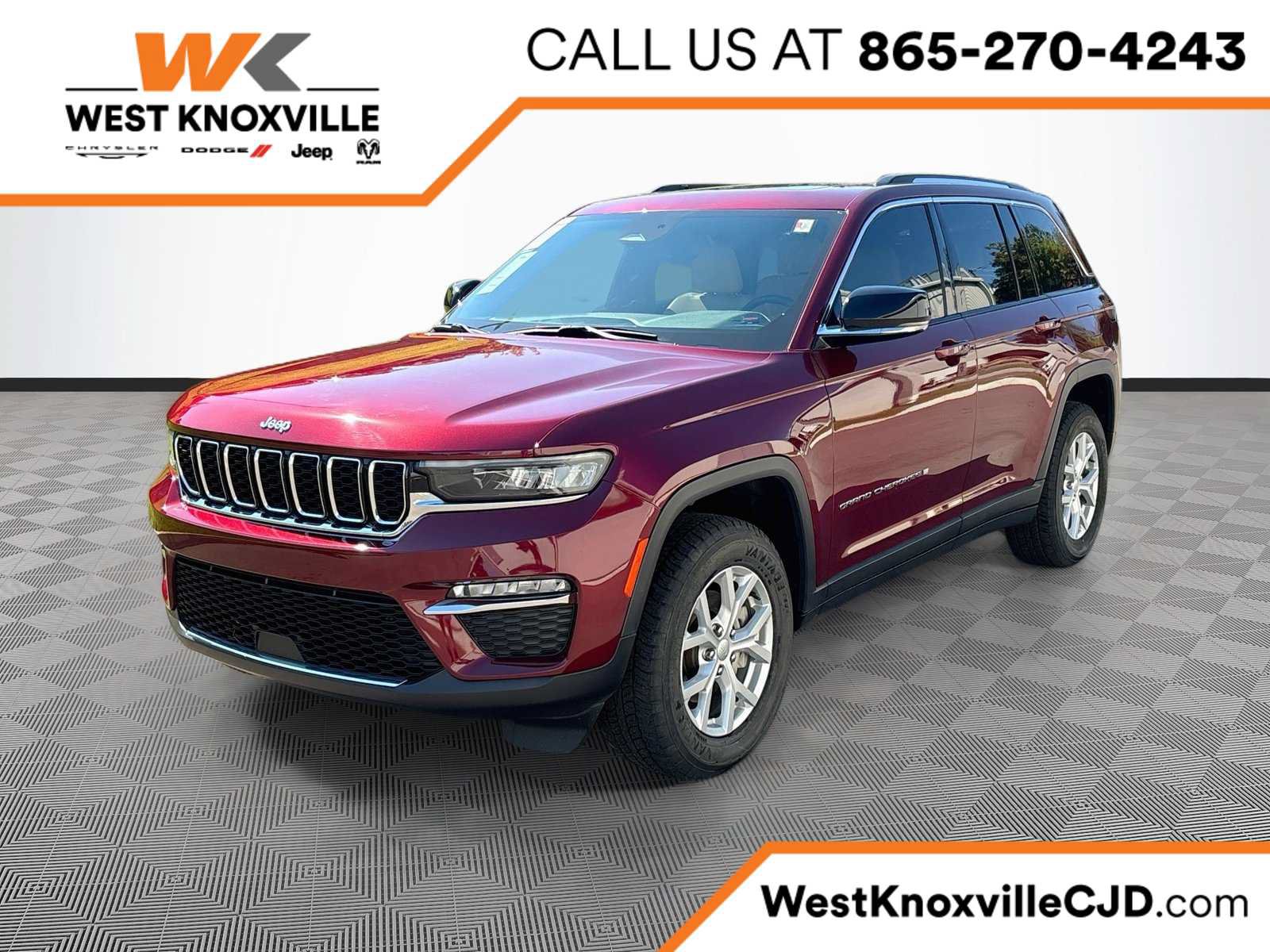 Used 2023 Jeep Grand Cherokee Limited w/ Trailer Tow Prep Group (B) AWD/4WD image 1