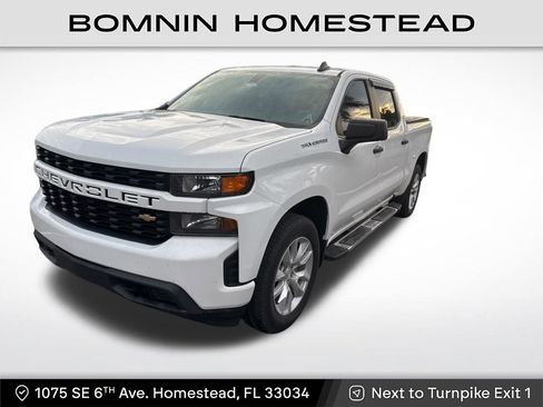 Used 2022 Chevrolet Silverado 1500 Custom RWD image 1