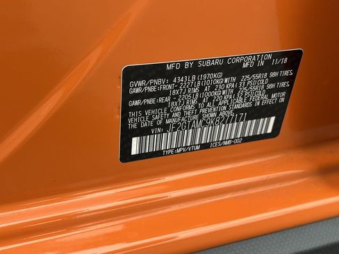 Used 2019 Subaru Crosstrek 2.0i Limited w/ Moonroof Package AWD/4WD image 31