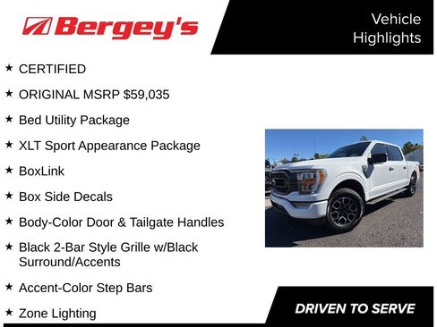 Certified 2023 Ford F150 XLT w/ Equipment Group 302A High image 5