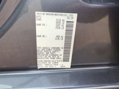 Used 2019 Nissan Altima 2.5 S AWD/4WD image 34
