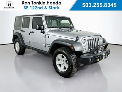 Used 2017 Jeep Wrangler Unlimited Sport w/ Quick Order Package 24S