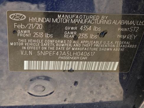 Used 2020 Hyundai Sonata SEL w/ Convenience Package FWD image 14