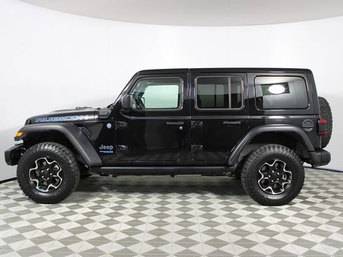 Used 2022 Jeep Wrangler Unlimited Rubicon 4xe w/ Steel Bumper Group image 36