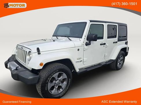 Used 2018 Jeep Wrangler Unlimited Sahara w/ Connectivity Group AWD/4WD image 1