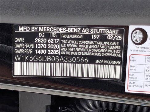 New 2025 Mercedes-Benz S 500 4MATIC image 19
