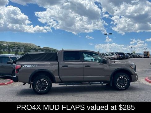Used 2021 Nissan Titan PRO-4X w/ Off Road Protection Package AWD/4WD image 7