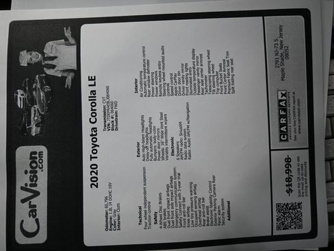 Used 2020 Toyota Corolla LE image 9