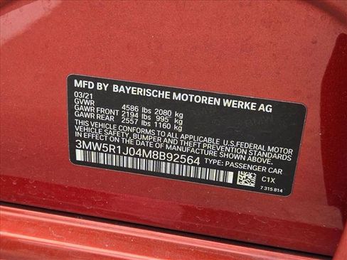 Used 2021 BMW 330i Sedan w/ Convenience Package RWD image 25