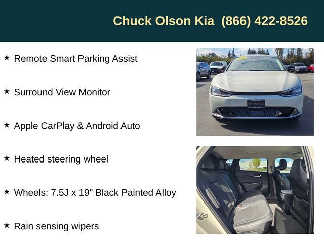 Certified 2024 Kia EV6 Wind w/ Wind Technology Package AWD/4WD image 15