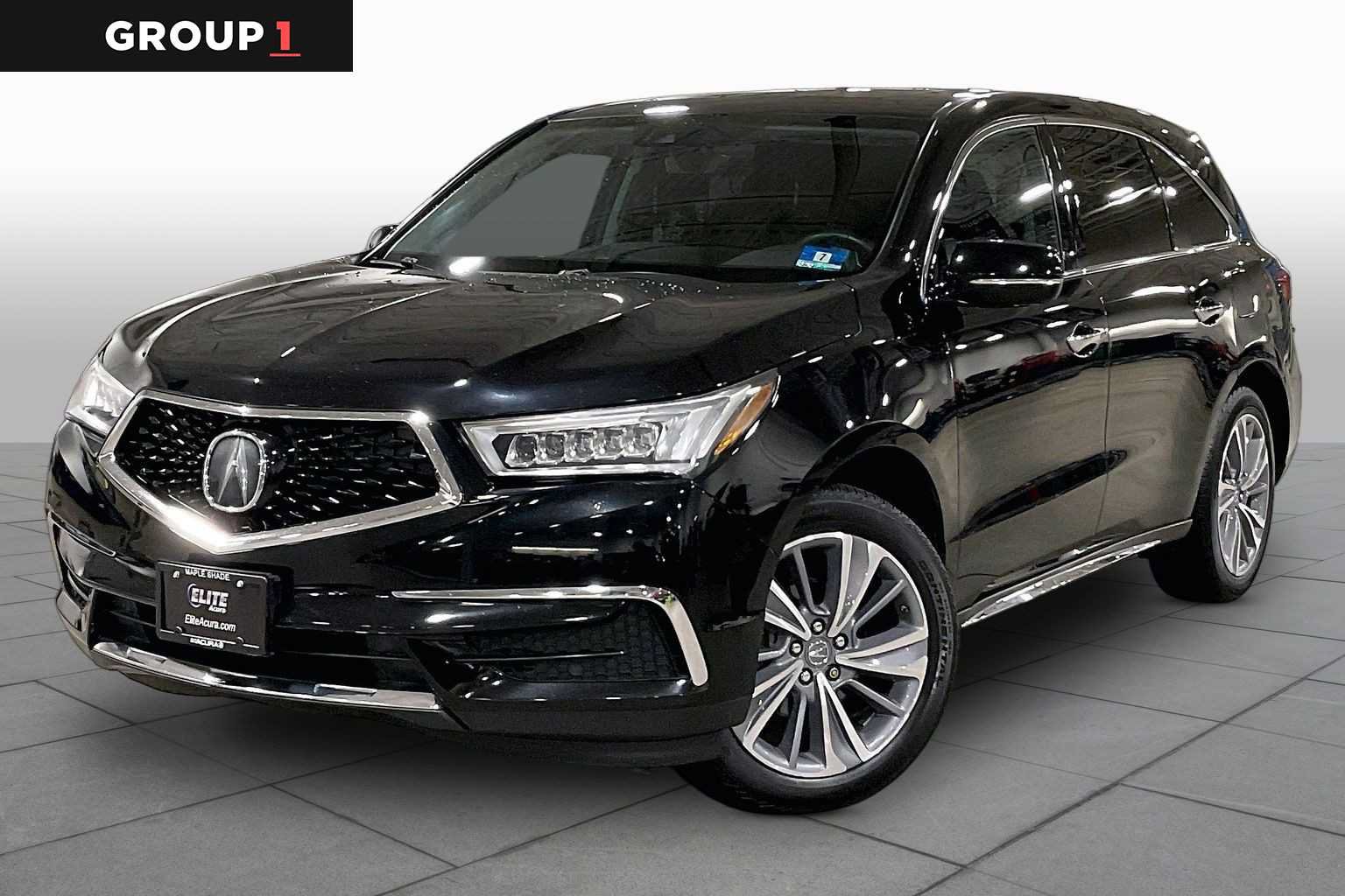 Used 2018 Acura MDX w/ Tech & Entertainment Pkg AWD/4WD image 1
