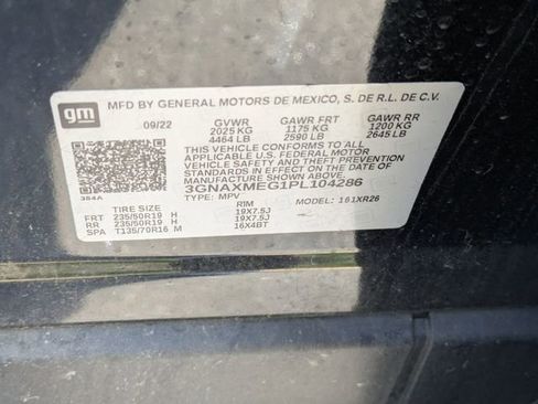 Certified 2023 Chevrolet Equinox RS w/ RS Leather Package image 42