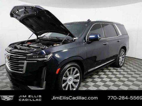 Used 2023 Cadillac Escalade Premium Luxury Platinum w/ Heavy-Duty Trailer Package image 35