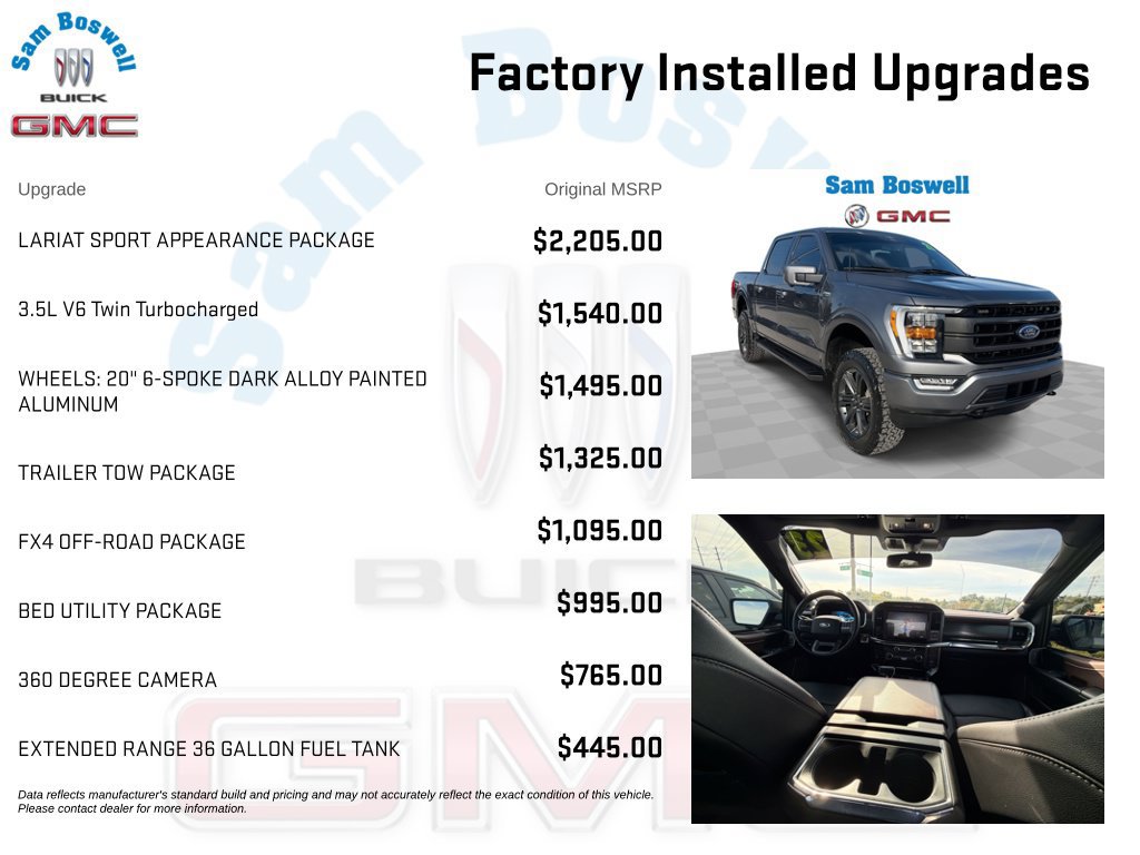 Used 2023 Ford F150 Lariat AWD/4WD image 4