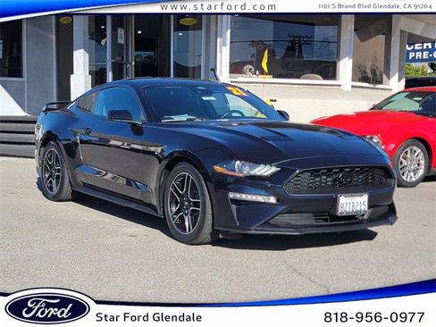 Used 2021 Ford Mustang Premium w/ Carbon Sport Interior Package image 1