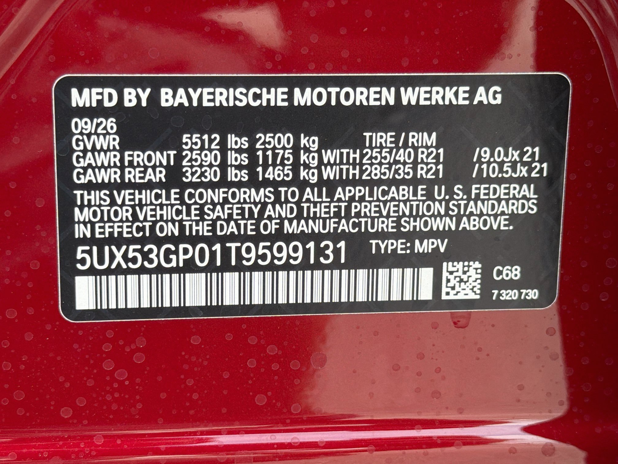 New 2026 BMW X3 xDrive30i w/ Convenience Package AWD/4WD image 42