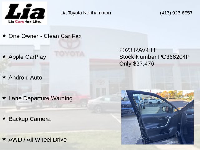 Used 2023 Toyota RAV4 LE AWD/4WD image 7