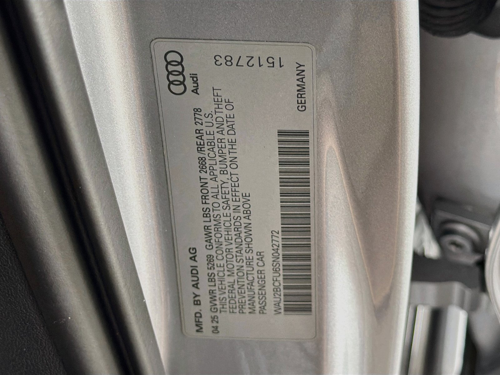 Certified 2025 Audi A5 Premium Plus w/ Premium Plus AWD/4WD image 33