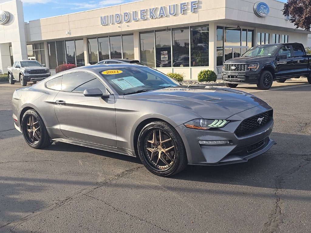 Used 2021 Ford Mustang Coupe RWD image 1