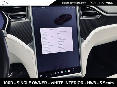 Used 2017 Tesla Model S 100D AWD/4WD image 35