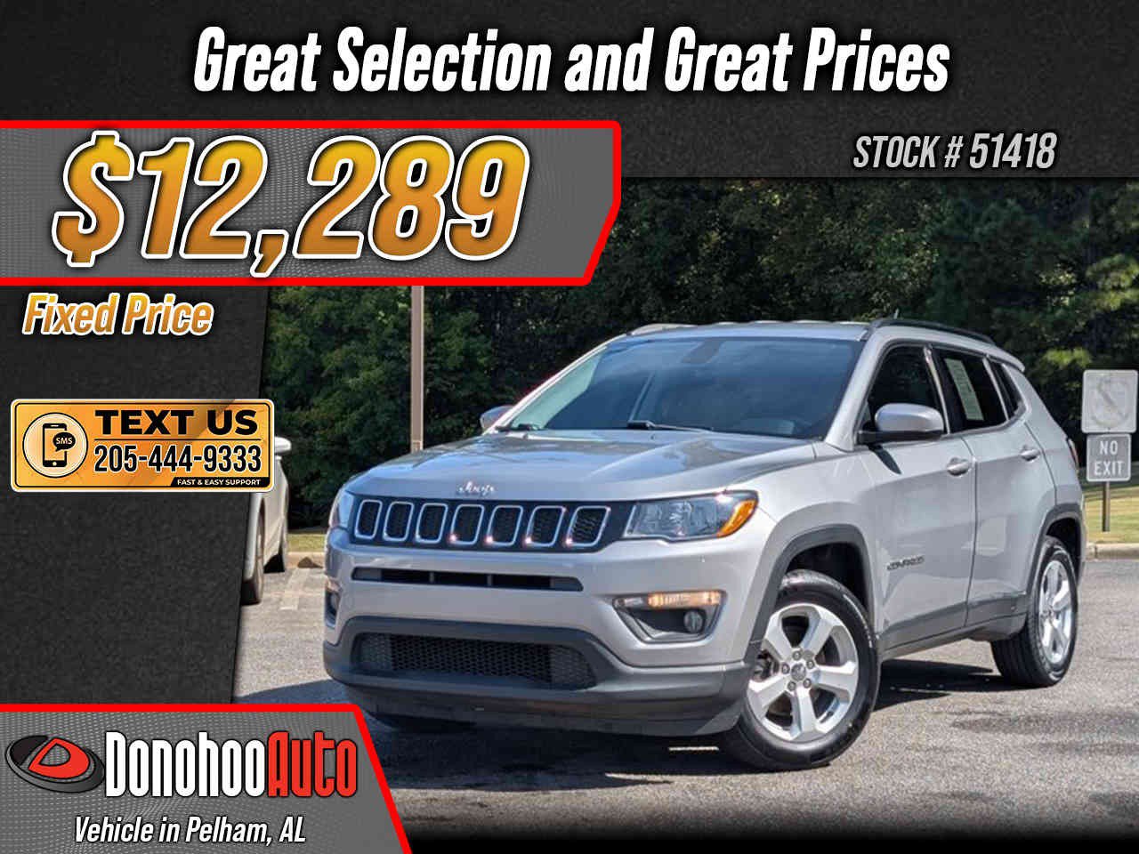 Used 2018 Jeep Compass Latitude FWD image 1