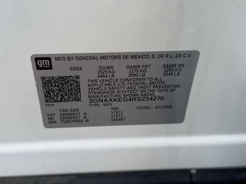 Used 2024 Chevrolet Equinox LT FWD image 34