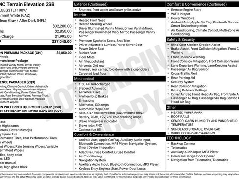 Used 2026 GMC Terrain Elevation w/ Elevation Premium Package image 10