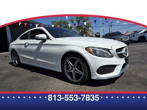 Used 2017 Mercedes-Benz C 300 4MATIC Coupe w/ Premium 2 Package image 1