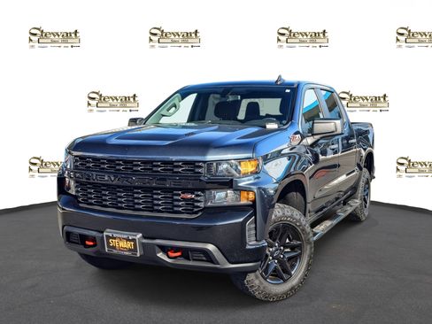 Used 2022 Chevrolet Silverado 1500 Custom Trail Boss w/ LPO, Dark Essentials Package image 1