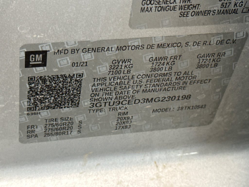 Used 2021 GMC Sierra 1500 Elevation AWD/4WD image 28
