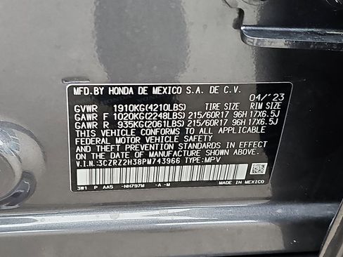 Used 2023 Honda HR-V LX image 27