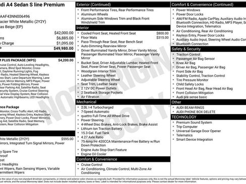Used 2022 Audi A4 2.0T Premium Plus w/ Premium Plus Package image 15