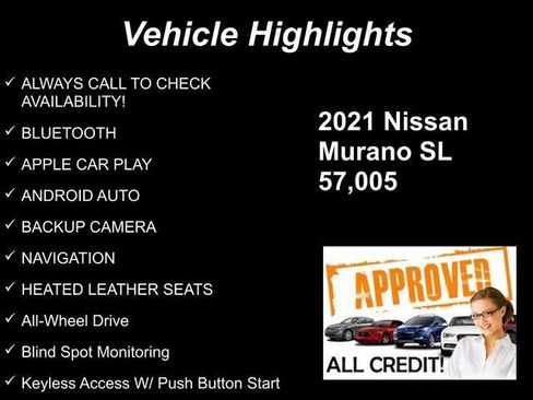 Used 2021 Nissan Murano SL AWD/4WD image 10