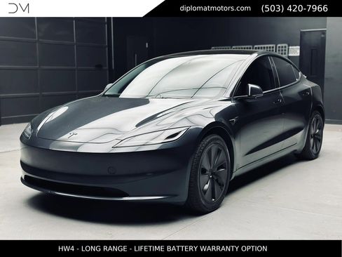 Used 2024 Tesla Model 3 Long Range AWD/4WD image 1