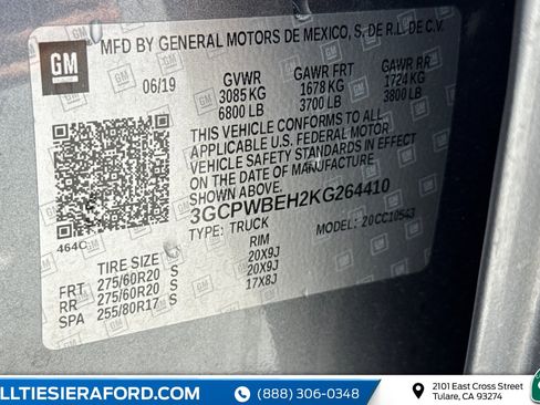 Used 2019 Chevrolet Silverado 1500 Custom w/ Trailering Package image 13