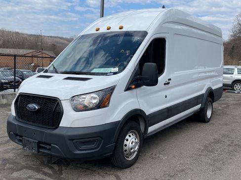 Used 2021 Ford Transit 350 148 High Roof Extended DRW image 2