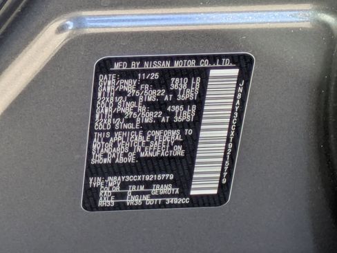 New 2026 Nissan Armada Platinum Reserve AWD/4WD image 41