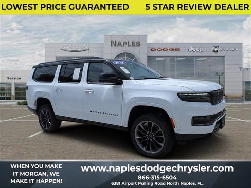 Used 2024 Jeep Grand Wagoneer L Series III w/ Quick Order Packagew 28T AWD/4WD image 1