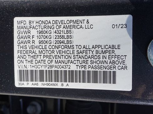 Used 2023 Honda Accord LX image 40