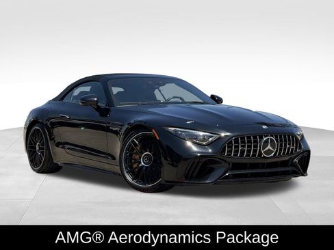Used 2025 Mercedes-Benz SL 63 AMG 4MATIC w/ AMG Aerodynamics Package image 2